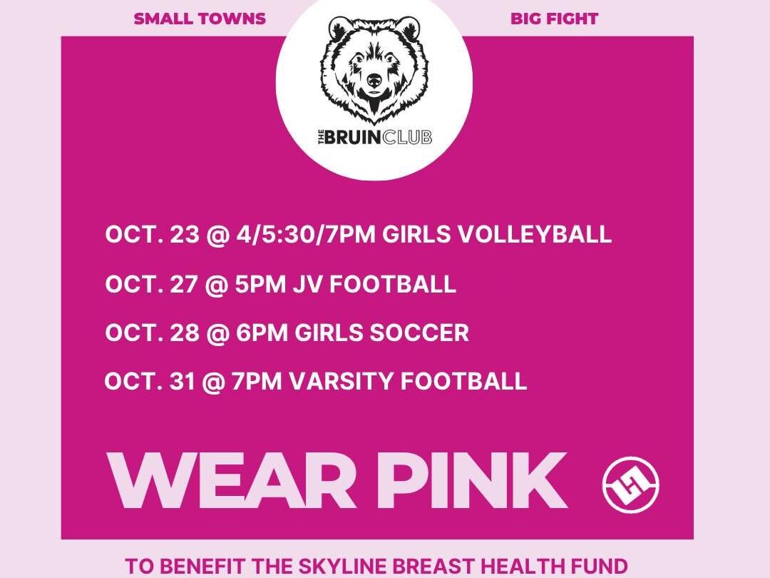 Pink Week returns to Columbia High School, Oct. 23–31